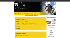 Desktop Screenshot of csa2010.signaly.cz