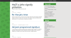 Desktop Screenshot of hejti.signaly.cz