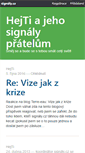 Mobile Screenshot of hejti.signaly.cz