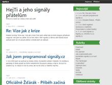 Tablet Screenshot of hejti.signaly.cz