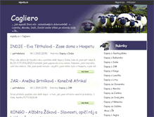 Tablet Screenshot of cagliero.signaly.cz