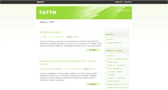 Desktop Screenshot of fatym.signaly.cz