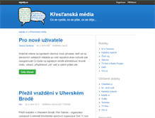 Tablet Screenshot of media.signaly.cz