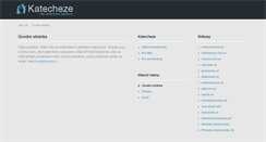 Desktop Screenshot of katecheze.signaly.cz