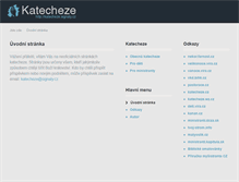 Tablet Screenshot of katecheze.signaly.cz