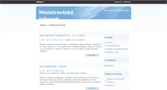 Desktop Screenshot of ministrantibrno.signaly.cz