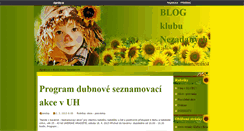 Desktop Screenshot of klubnezadanych.signaly.cz