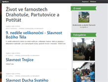 Tablet Screenshot of drahministranti.signaly.cz