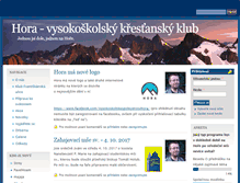 Tablet Screenshot of hora.signaly.cz