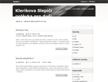 Tablet Screenshot of klerikone.signaly.cz